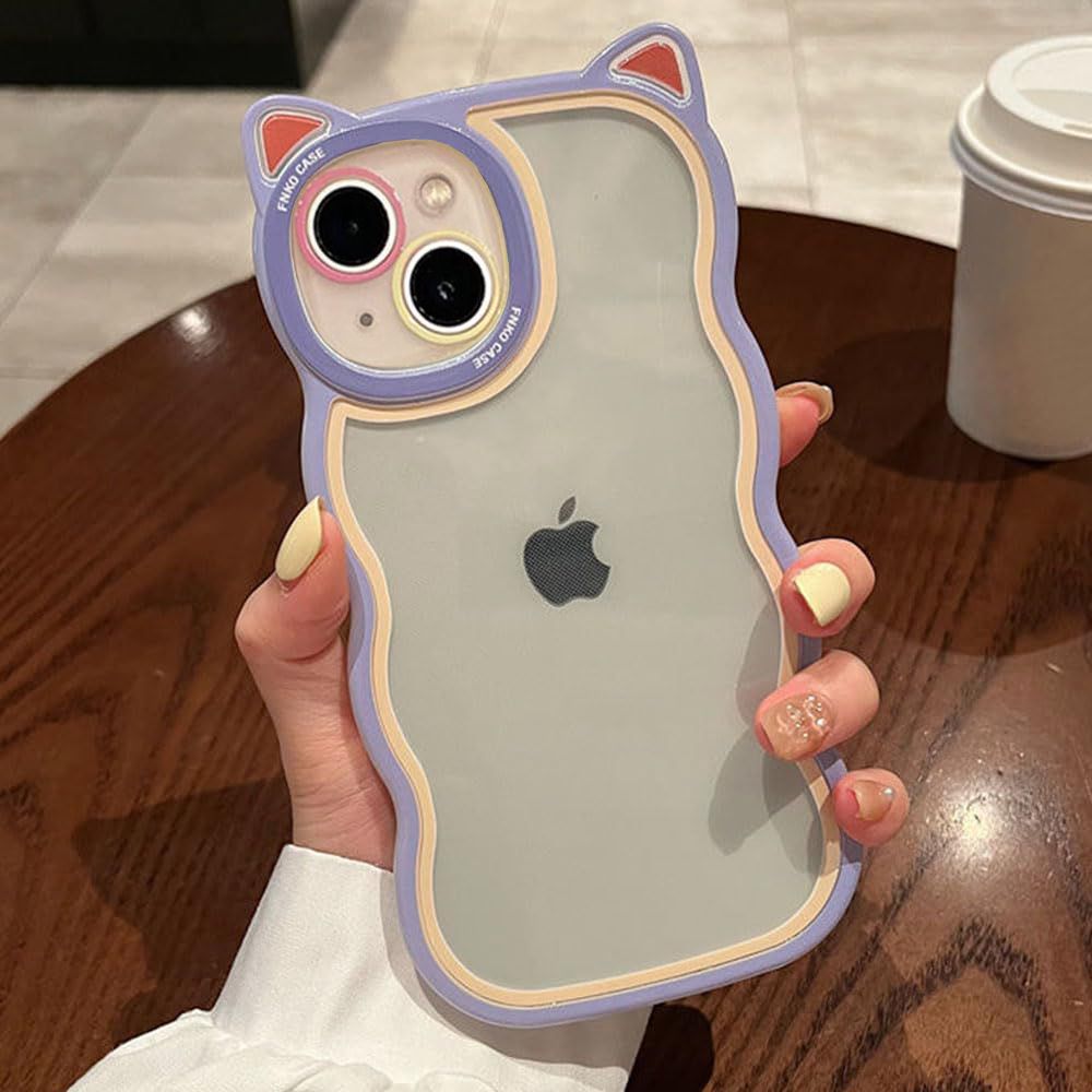 Micvir Back Cover for Apple iPhone 13 (Purple, Silicon, Pack of: 1) — image 1 of 1
