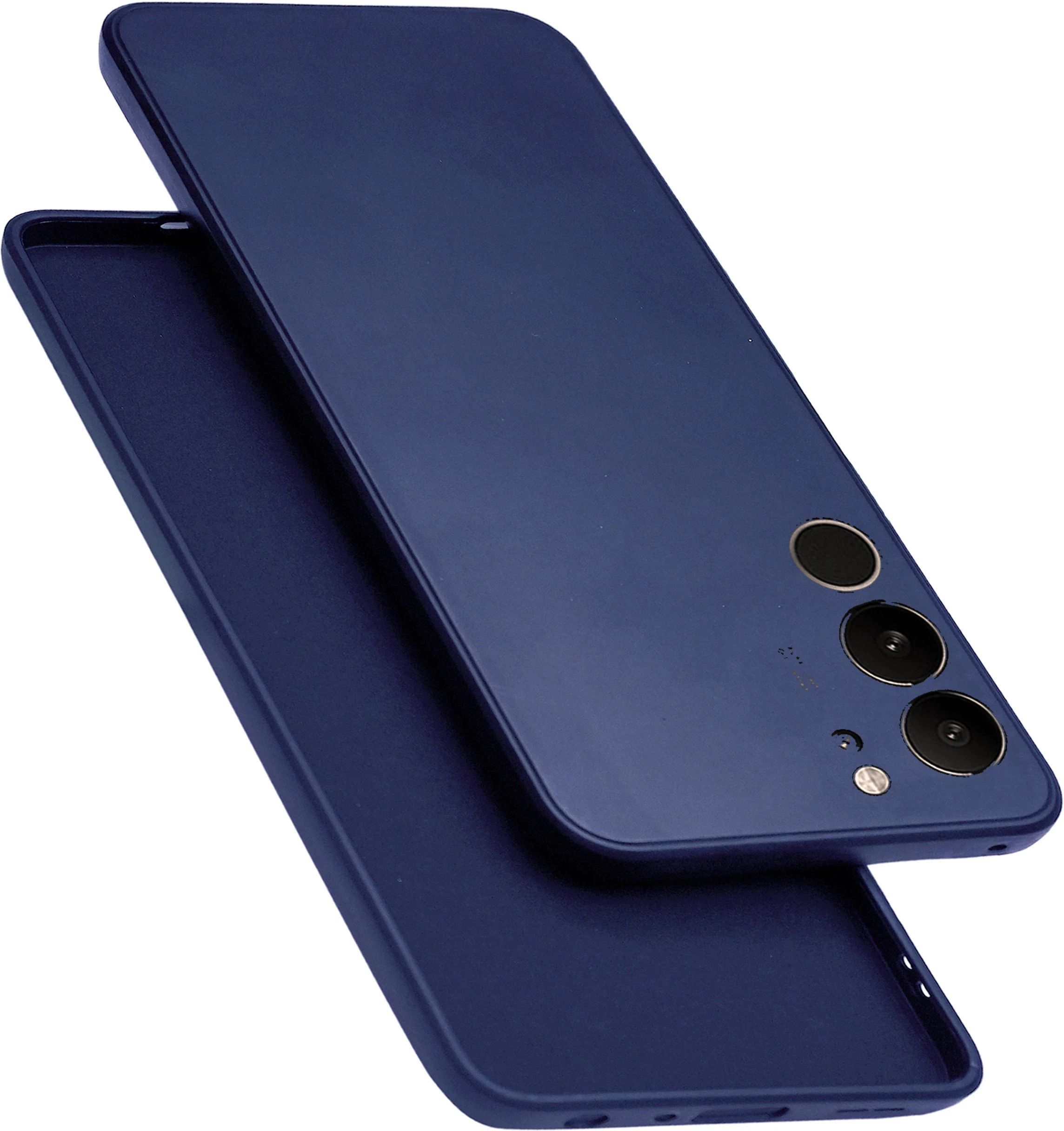 Micvir Back Cover for vivo V29 5G (Blue, Dual Protection, Silicon, Pack of: 1) — image 1 of 5