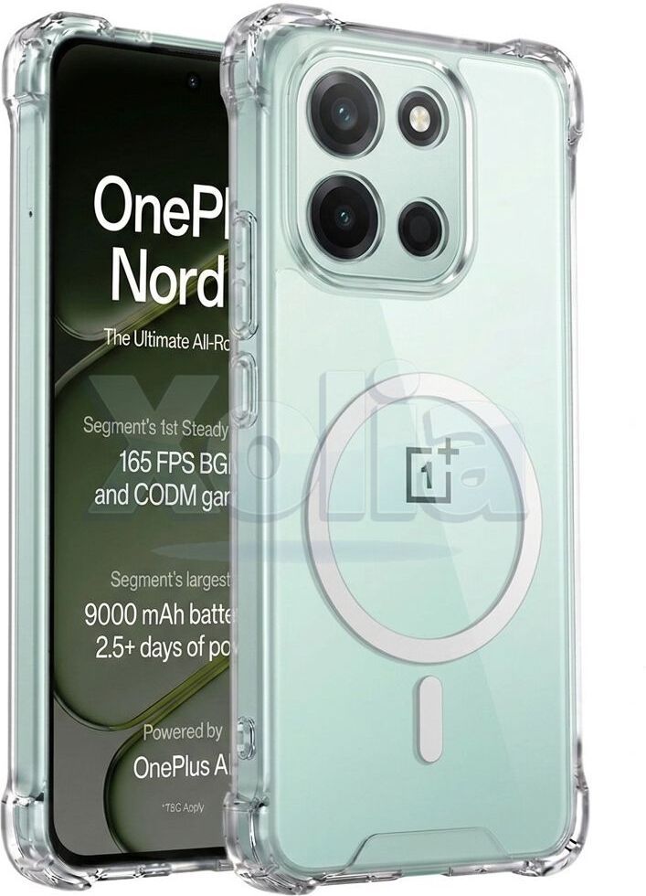 Xolia Back Cover for OnePlus Nord 6 (Transparent, Shock Proof, Polycarbonate, Silicon, Pack of: 1)
