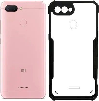 Black Border - Transparent Back iPaky Mobile Back Cover Case