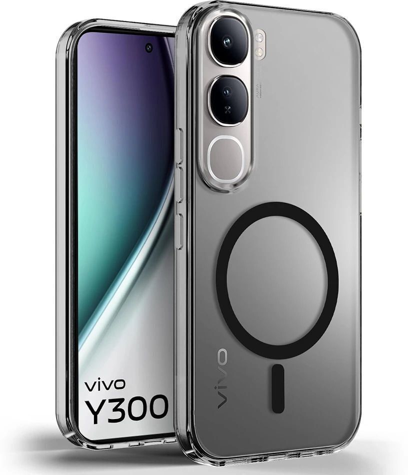 Micvir Anti Yellow Back Cover for vivo Y300 5G (Black, Anti-Yellow, Polycarbonate, Pack of: 1)