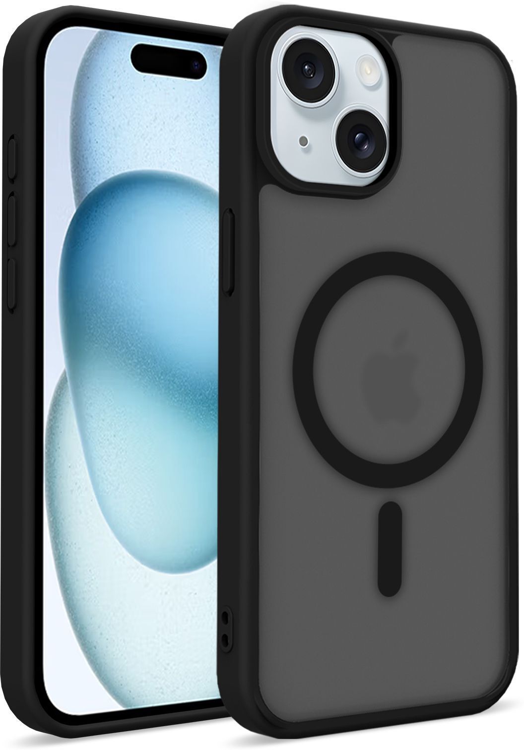 Xolia Back Cover for Apple iPhone 13 (Black, Shock Proof, Polycarbonate, Silicon, Pack of: 1)
