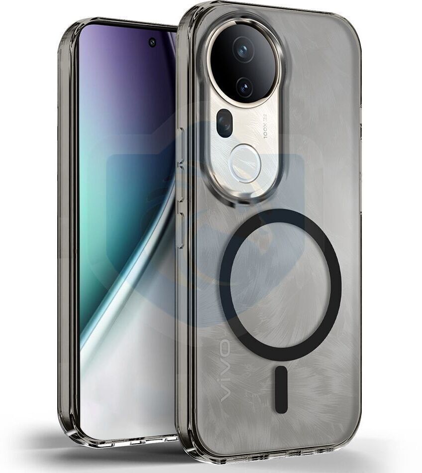 Micvir Anti Yellow Back Cover for Vivo T4 Ultra 5G (Black, Anti-Yellow, Polycarbonate, Pack of: 1)
