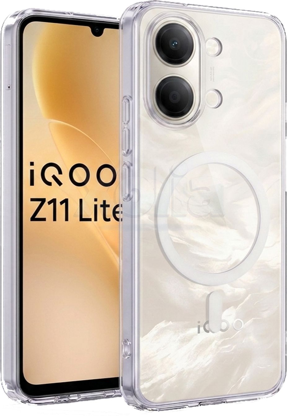 Xolia Anti Yellow Back Cover for iQoo Z11 Lite 5G (Transparent, Anti-Yellow, Polycarbonate, Pack of: 1)