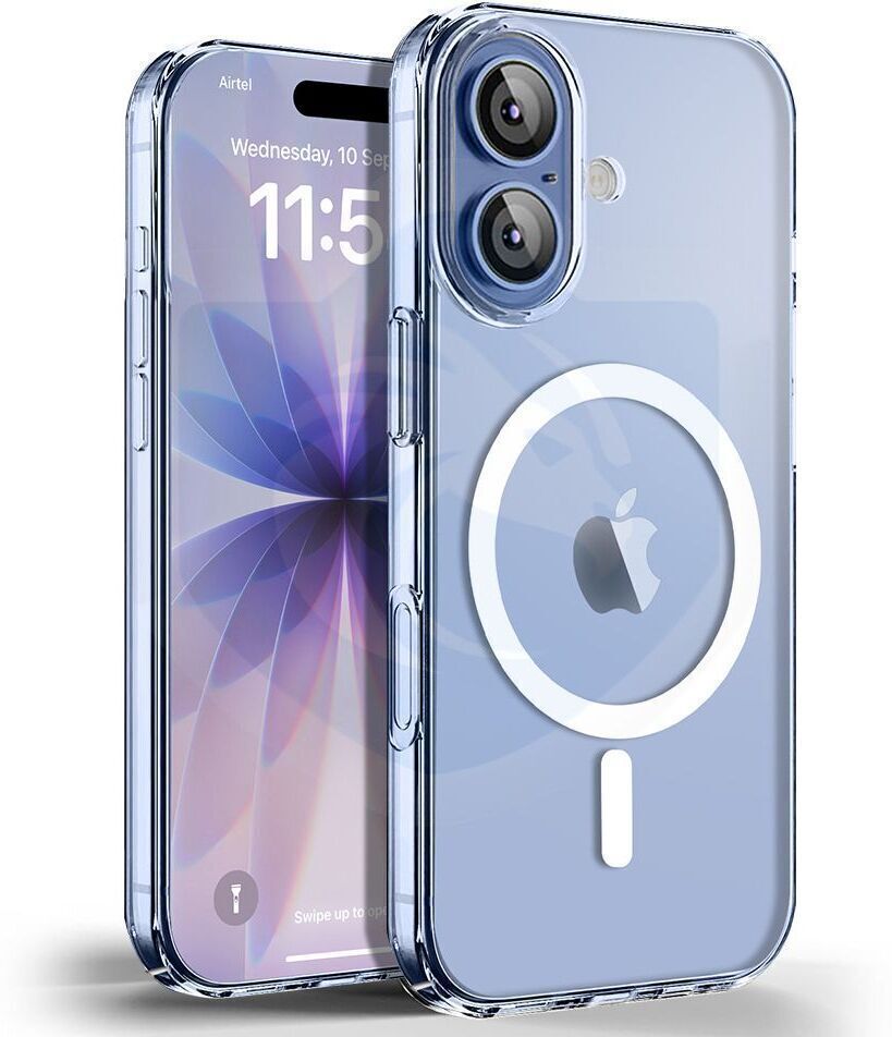 Xolia Back Cover for Apple iPhone 17 (Transparent, Shock Proof, Polycarbonate, Pack of: 1)