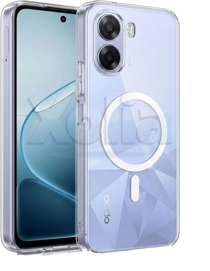 Xolia Anti Yellow Back Cover for Oppo K14x 5G (Transparent, Anti-Yellow, Polycarbonate, Pack of: 1)