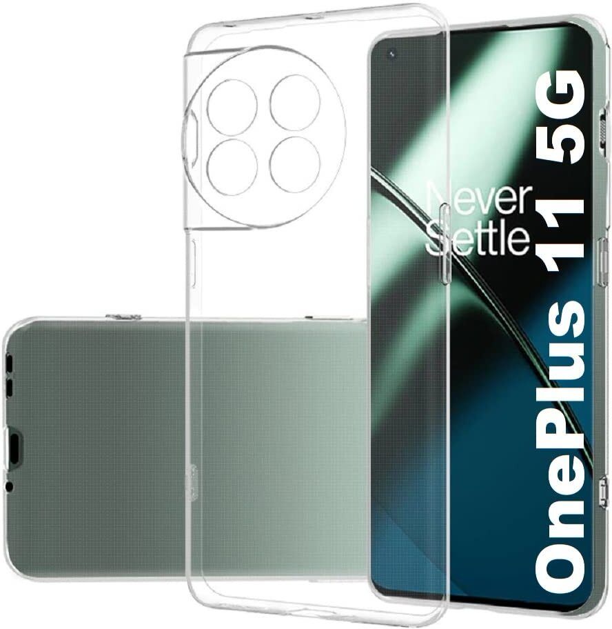 OnePlus 11 - Transparent Transparent Soft 2MM Back Cover