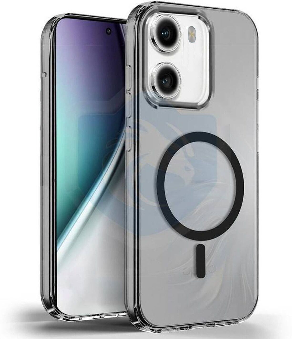 Xolia Anti Yellow Back Cover for Oppo A6x 5G (Black, Anti-Yellow, Polycarbonate, Pack of: 1)