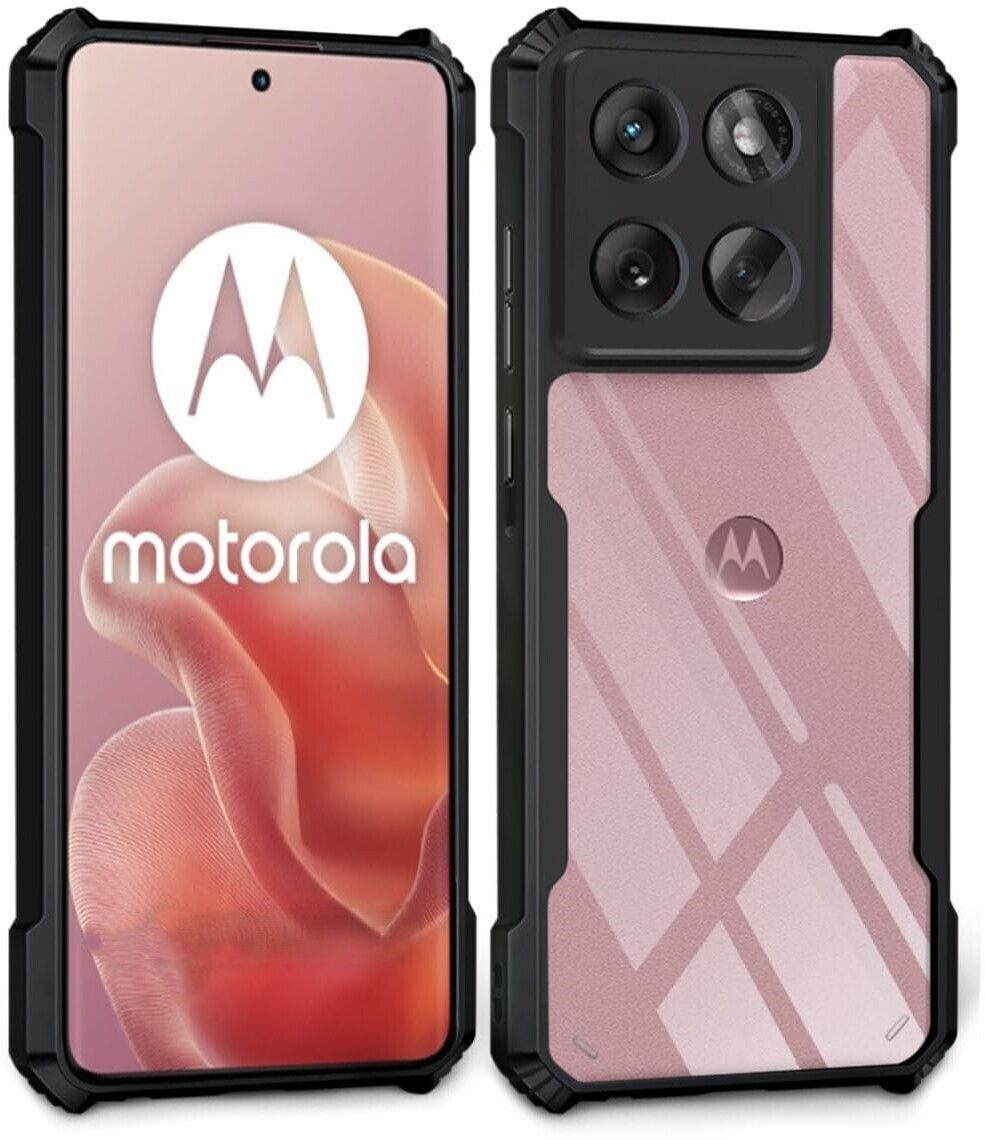 Black Border - Transparent Back iPaky Mobile Back Cover Case