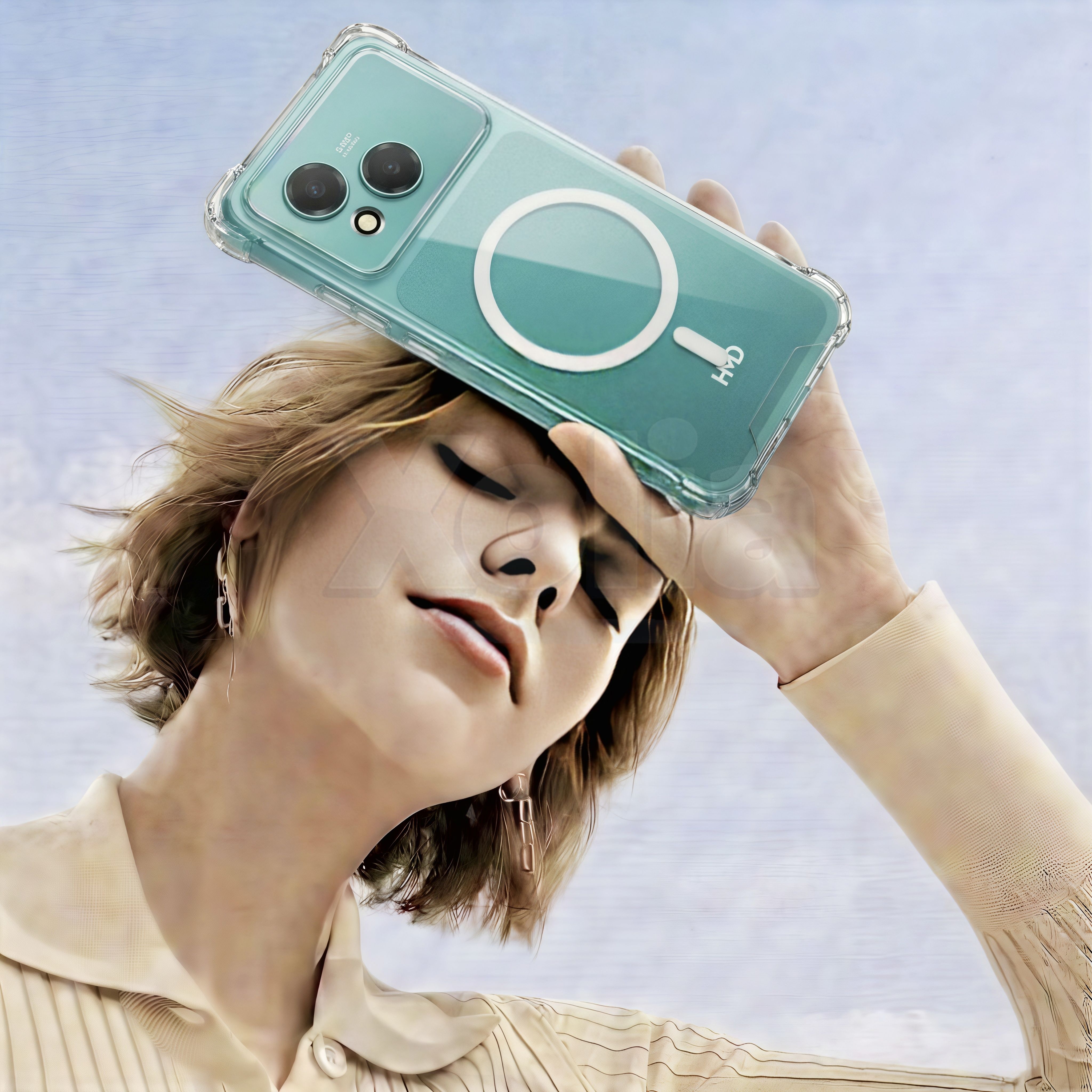 Xolia Back Cover for HMD Vibe2 Pro 5G (Transparent, Shock Proof, Polycarbonate, Silicon, Pack of: 1) — image 4 of 4
