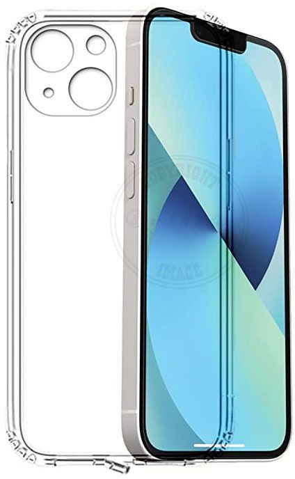 iPhone 13 Mini - Transparent Transparent Soft 2MM Back Cover