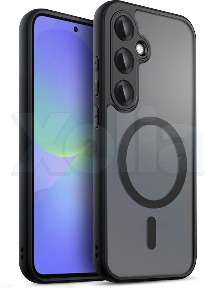Xolia Back Cover for Samsung Galaxy A36 5G (Black, Shock Proof, Polycarbonate, Silicon, Pack of: 1) — image 1 of 5