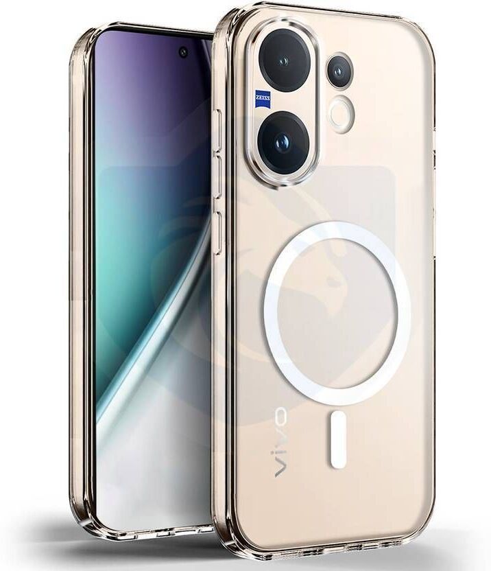 Xolia Back Cover for Vivo V60e 5G (Transparent, Shock Proof, Polycarbonate, Pack of: 1)