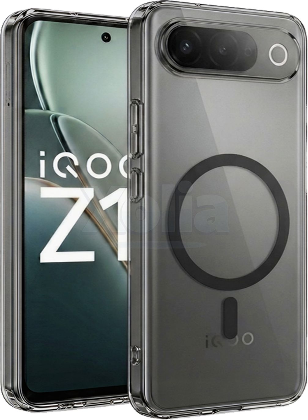 Xolia Back Cover for iQOO Z11 5G (Black, Shock Proof, Polycarbonate, Pack of: 1)