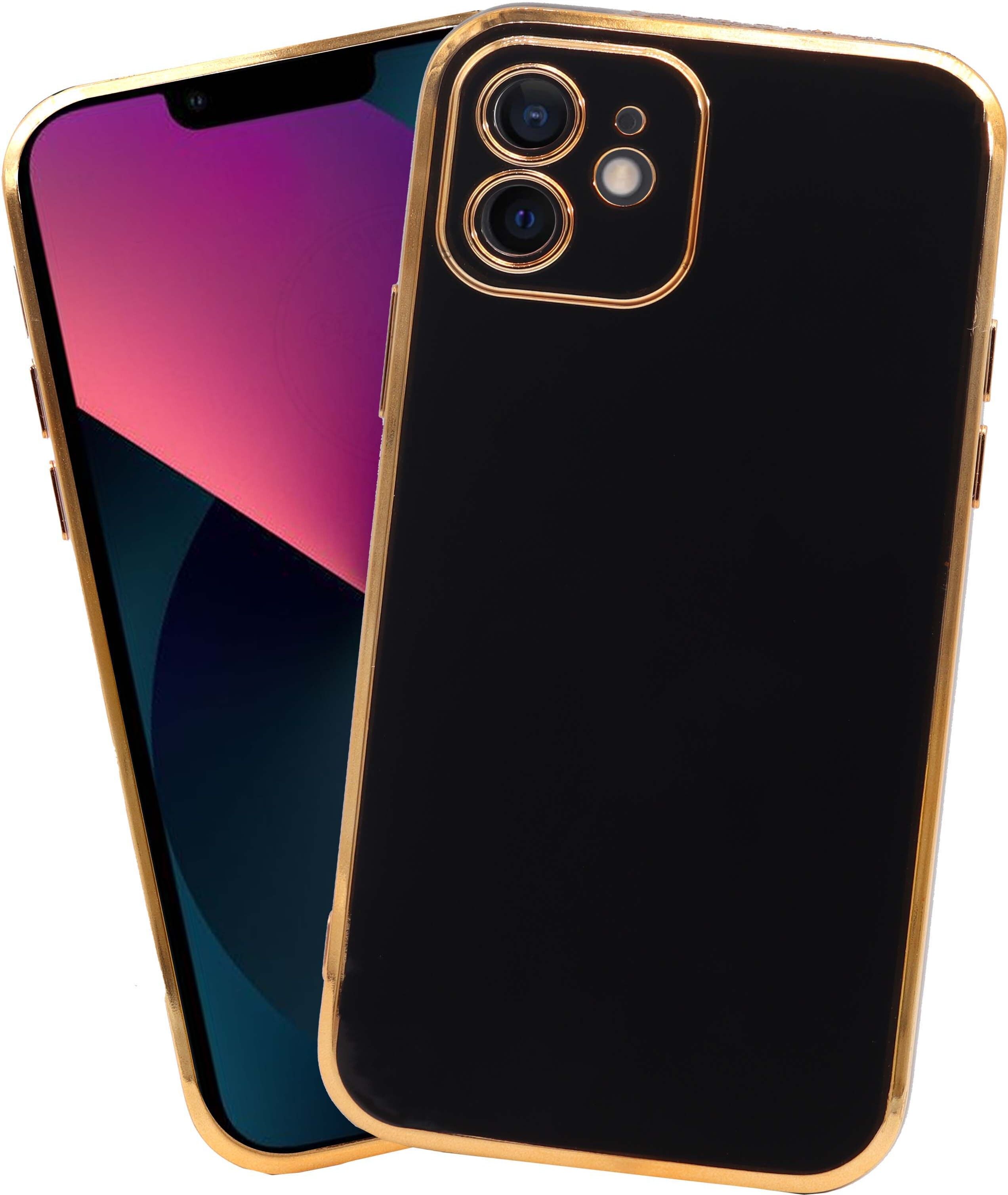 iPhone 12 -6D Chrome Back Case Cover