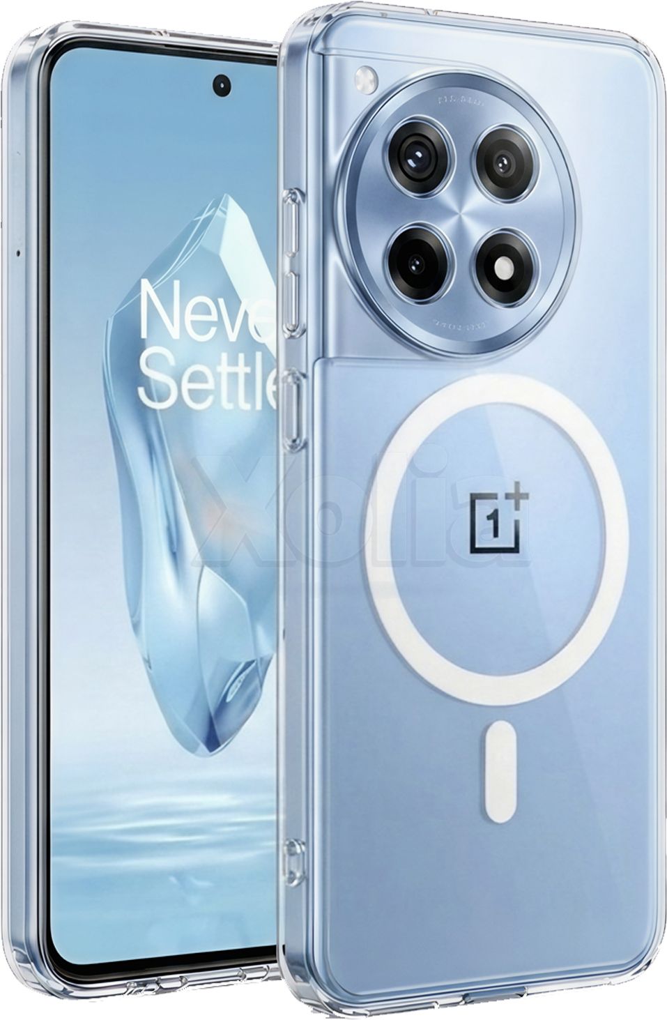 Xolia Anti Yellow Back Cover for OnePlus 12R 5G (Transparent, Anti-Yellow, Polycarbonate, Pack of: 1)