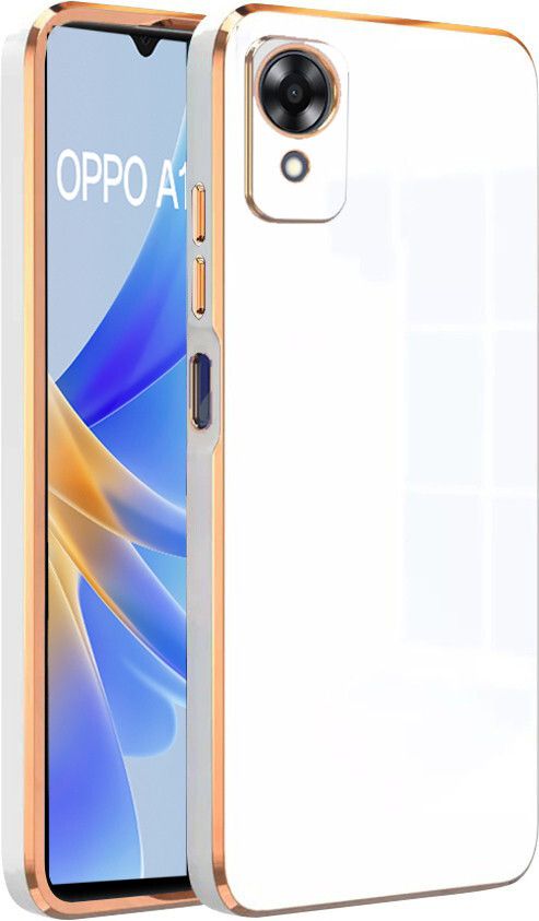 Micvir Back Cover for OPPO A17K (White, Silicon, Pack of: 1)