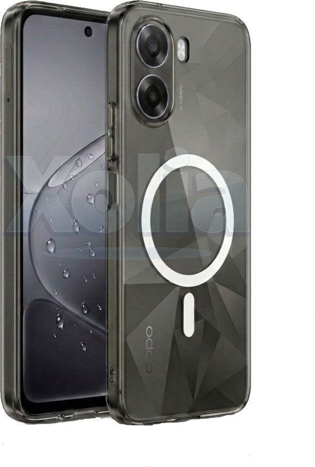 Xolia Anti Yellow Back Cover for Oppo K14x 5G (Black, Anti-Yellow, Polycarbonate, Pack of: 1)