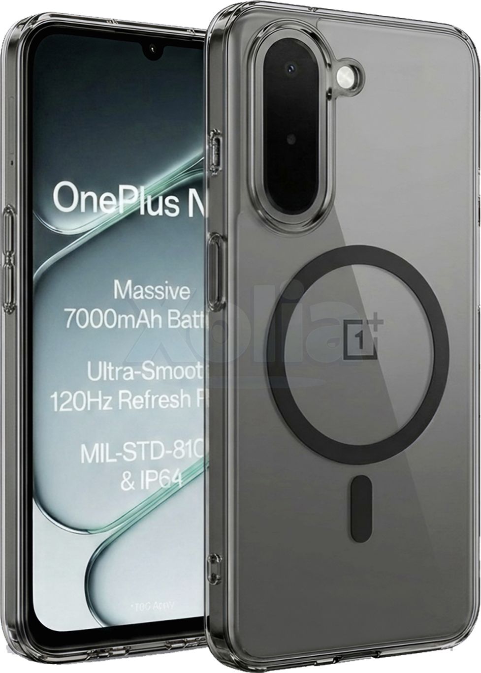 Xolia Anti Yellow Back Cover for OnePlus N6X 5G (Black, Anti-Yellow, Polycarbonate, Pack of: 1)