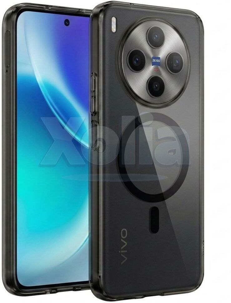 Xolia Anti Yellow Back Cover for Vivo X300 5G (Black, Anti-Yellow, Polycarbonate, Pack of: 1)