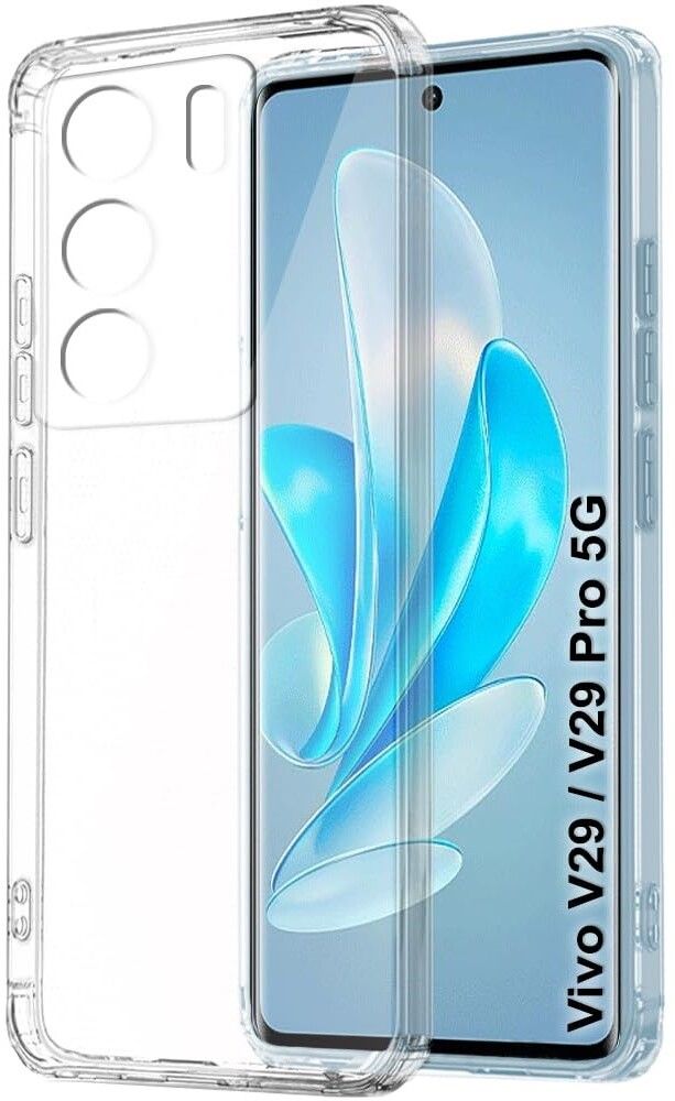 Vivo V29 Pro - Transparent Transparent Soft 2MM Back Cover