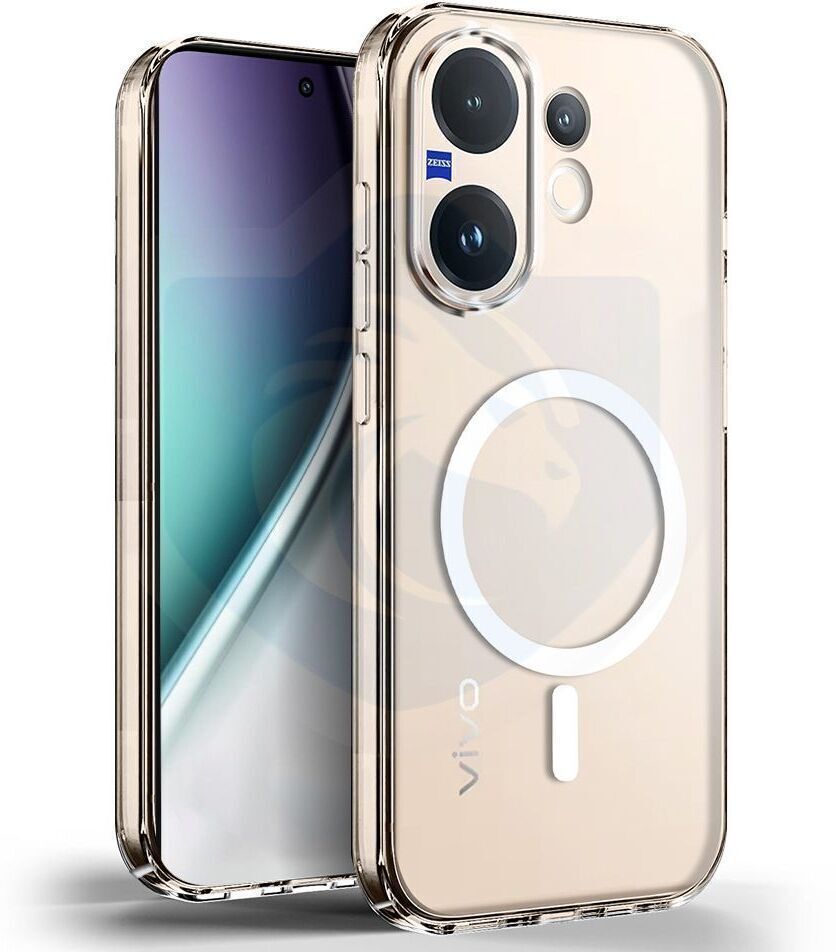 Micvir Anti Yellow Back Cover for Vivo V60 5G (Transparent, Anti-Yellow, Polycarbonate, Pack of: 1)