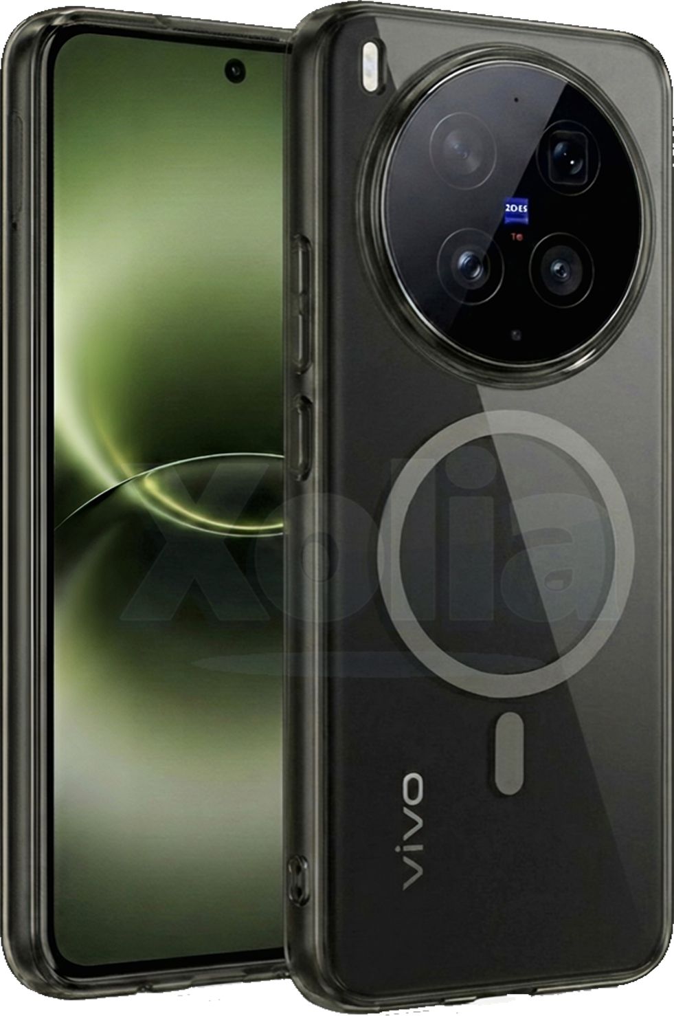 Xolia Anti Yellow Back Cover for Vivo X300 Ultra 5G (Black, Anti-Yellow, Polycarbonate, Pack of: 1)