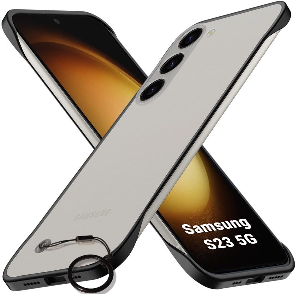 Xolia Back Cover for Samsung Galaxy S23 5G (Black, Plastic, Pack of: 1)