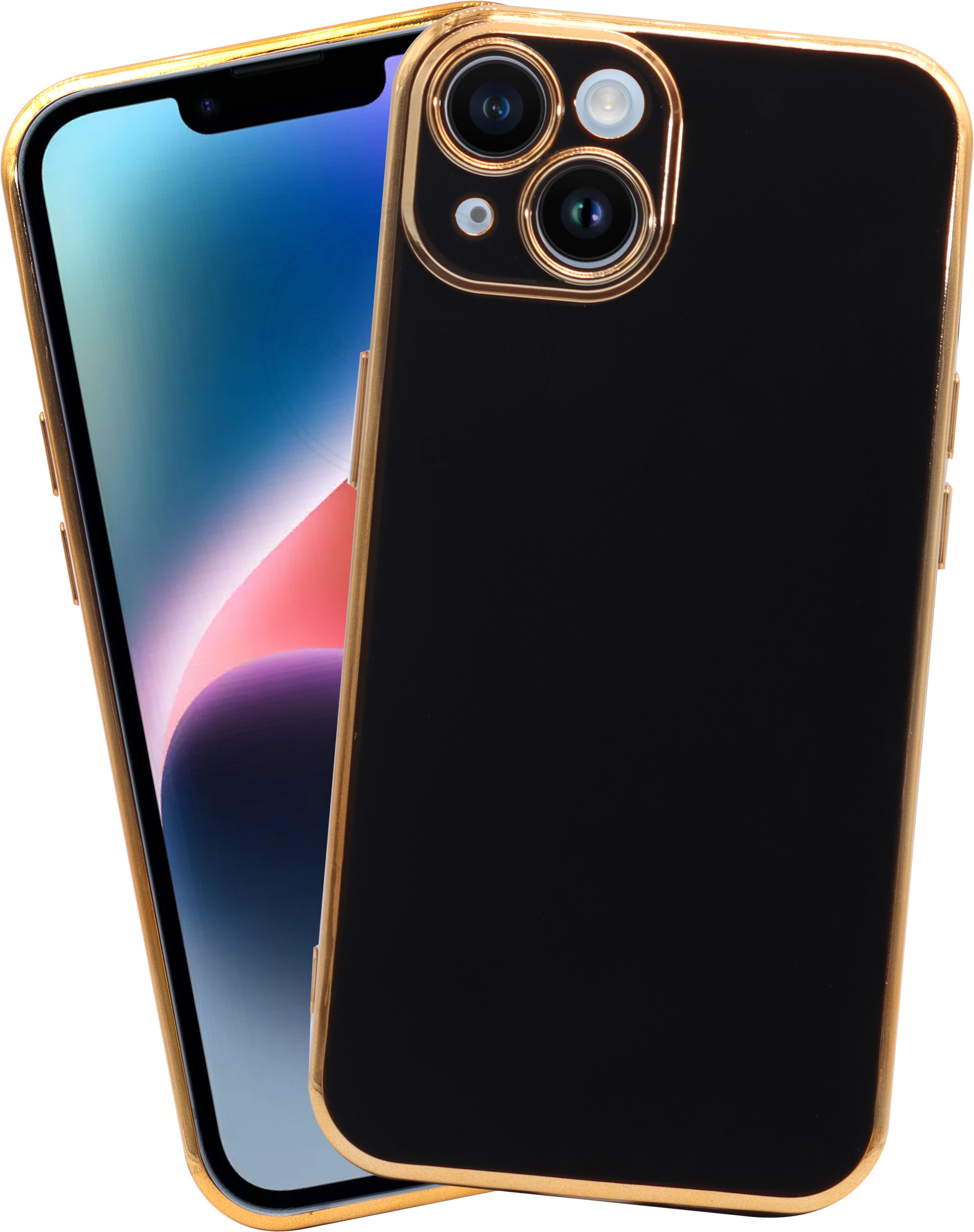 iPhone 14 -6D Chrome Back Case Cover