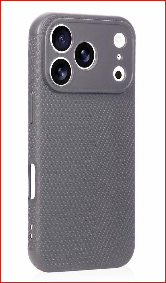 iPhone 17 Pro - Grey antibrust Case