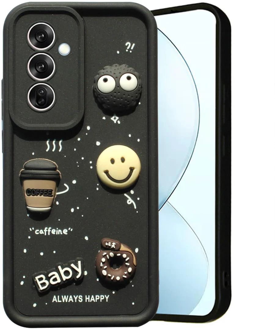 Micvir Back Cover for Samsung Galaxy A15 5G (Black, Silicon, Pack of: 1)