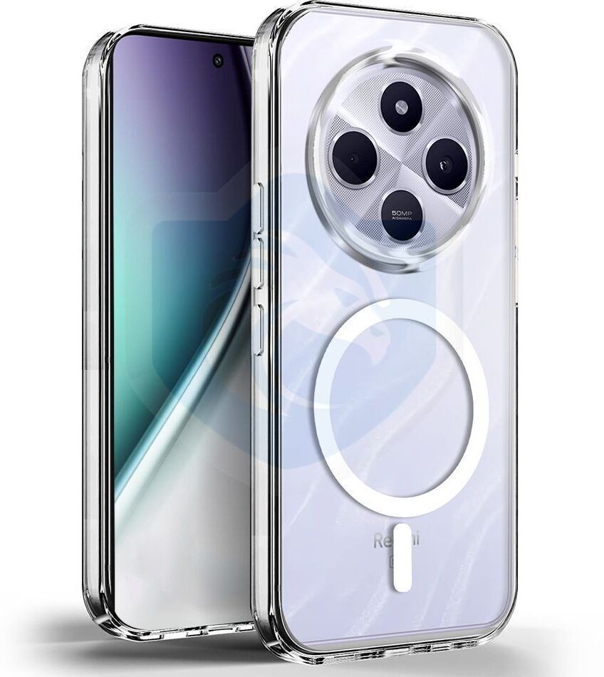 Micvir Anti Yellow Back Cover for POCO M7 5G (Transparent, Anti-Yellow, Polycarbonate, Pack of: 1)