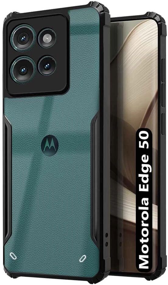 Black Border - Transparent Back iPaky Mobile Back Cover Case