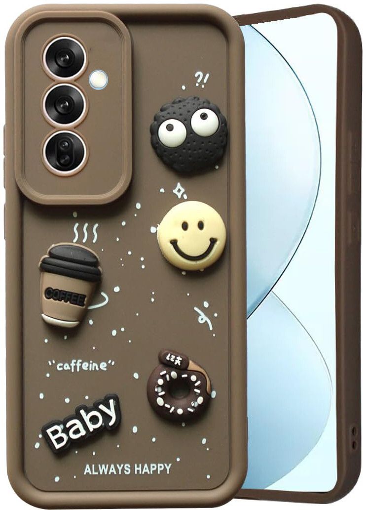 Micvir Back Cover for SAMSUNG Galaxy A16 5G (Brown, Silicon, Pack of: 1)