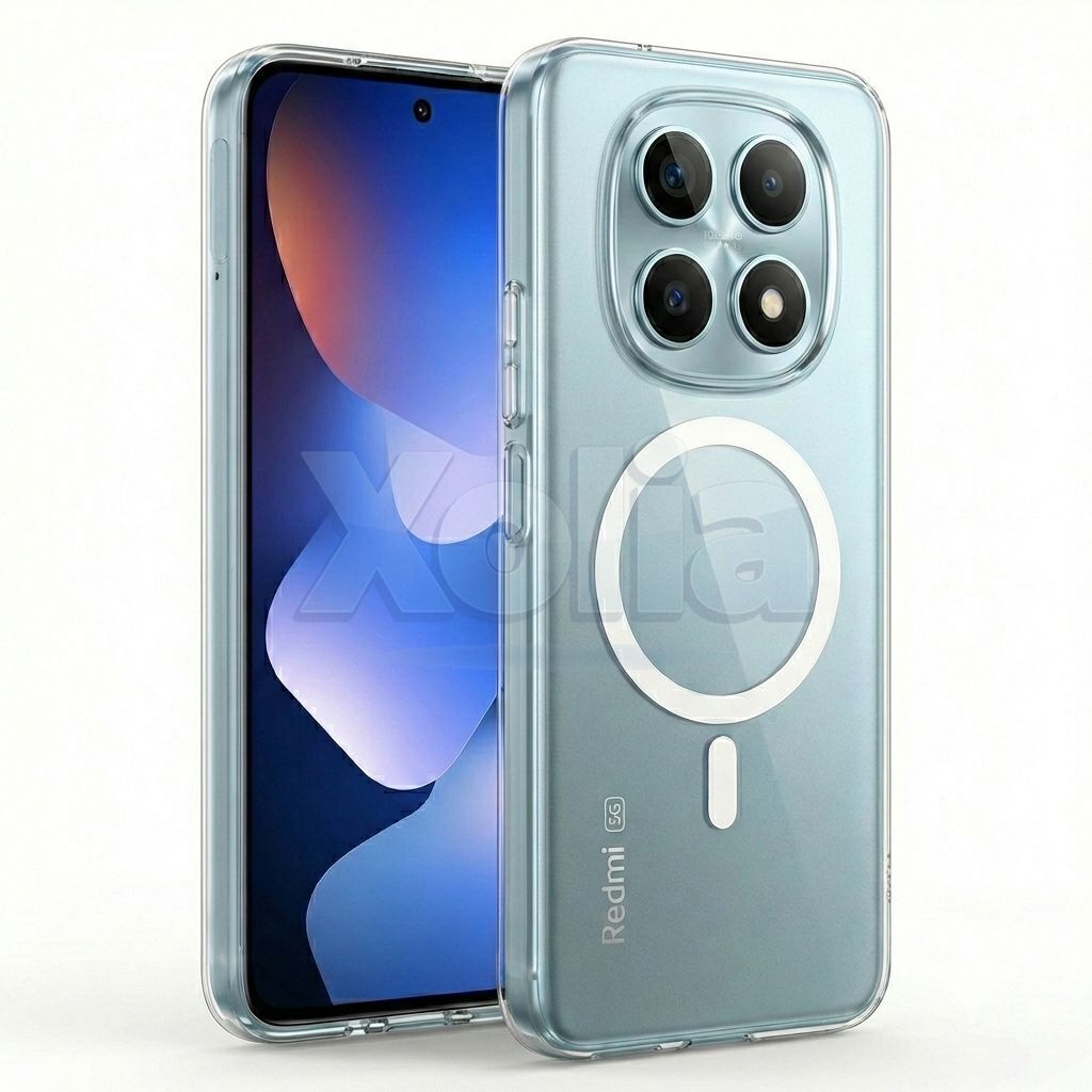 Xolia Anti Yellow Back Cover for Redmi Note 15 5G (Transparent, Anti-Yellow, Polycarbonate, Pack of: 1)