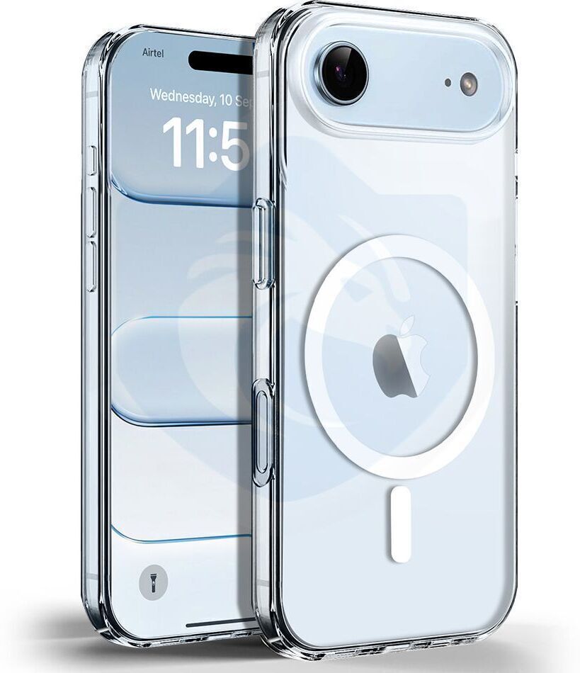 Xolia Back Cover for Apple iPhone 17 Air (Transparent, Shock Proof, Polycarbonate, Pack of: 1)