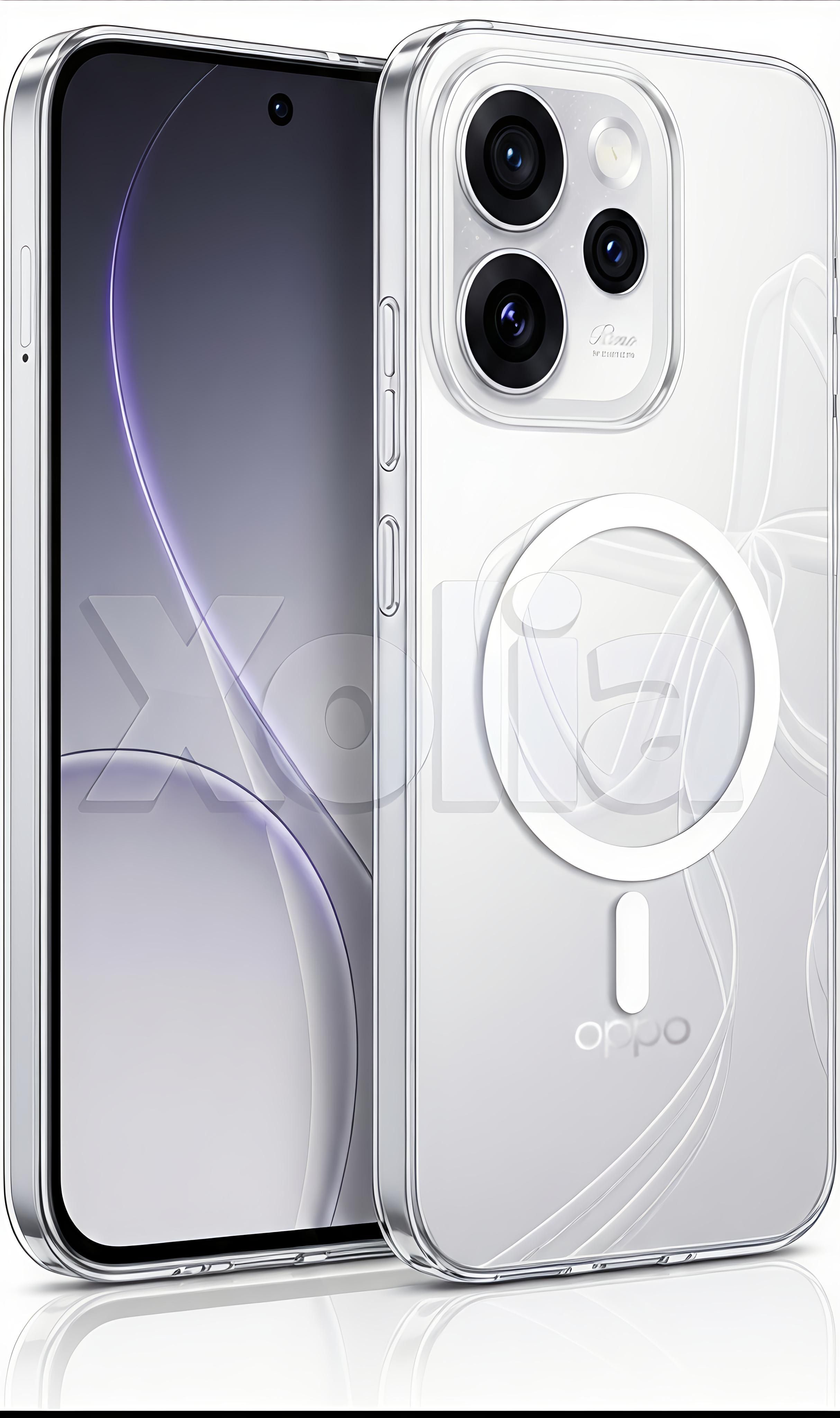 Xolia Anti Yellow Back Cover for Oppo Reno 15 Pro Mini 5G (Transparent, Anti-Yellow, Polycarbonate, Pack of: 1)