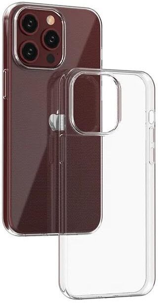 iPhone 15 Pro - Transparent Transparent Soft 2MM Back Cover
