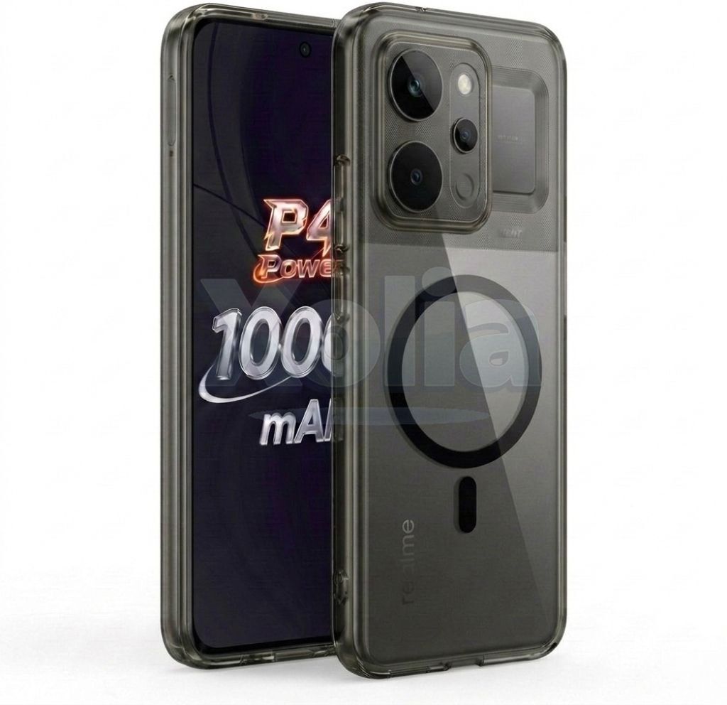 Xolia Anti Yellow Back Cover for Realme P4 Power 5G (Black, Anti-Yellow, Polycarbonate, Pack of: 1)