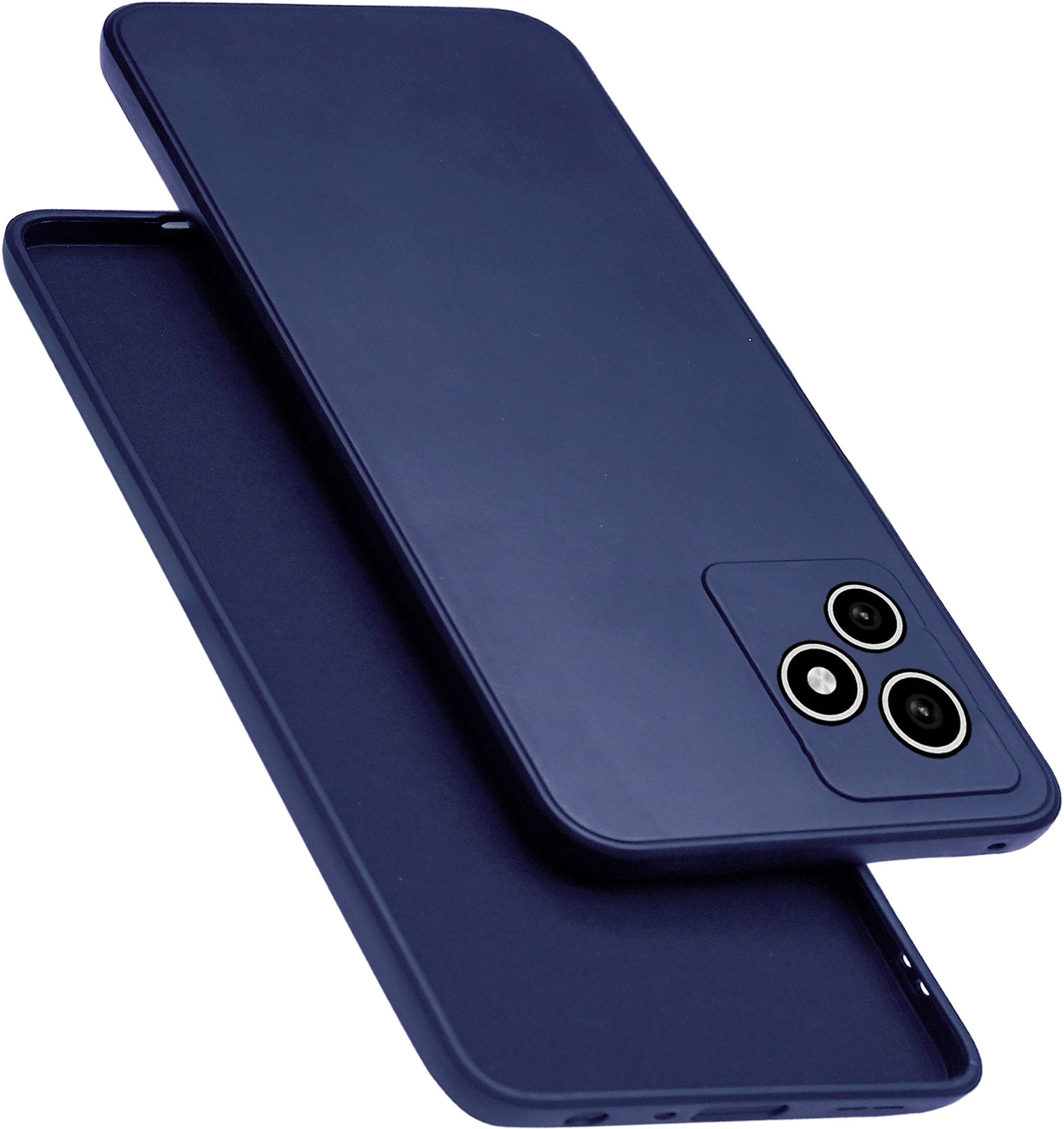 Micvir Back Cover for Realme C51 (Blue, Dual Protection, Pack of: 1)