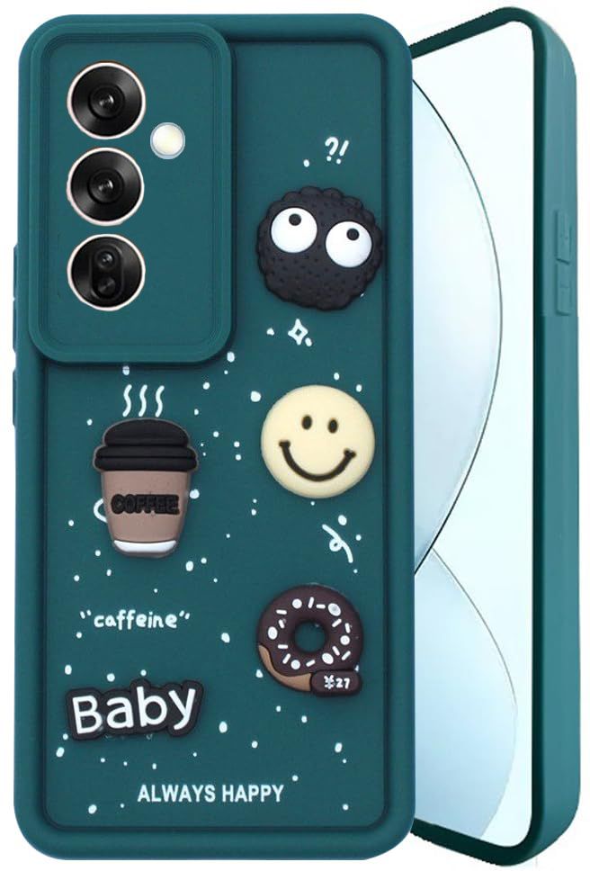 Micvir Back Cover for Samsung Galaxy A15 5G (Green, Silicon, Pack of: 1)