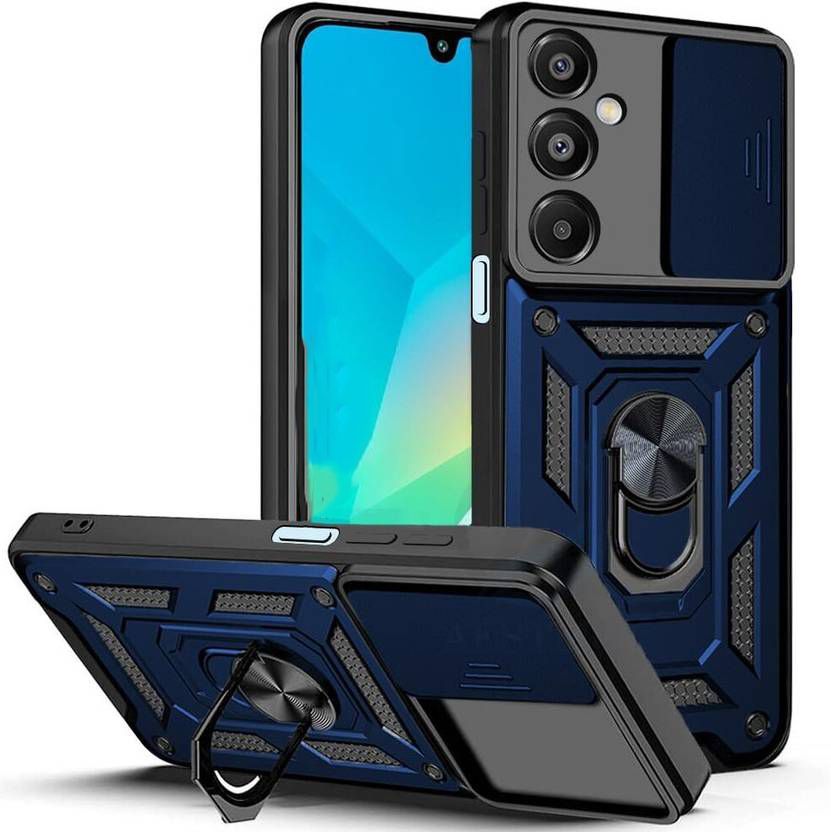 Micvir Back Cover for Samsung Galaxy M15 5G (Blue, Shock Proof, Pack of: 1)