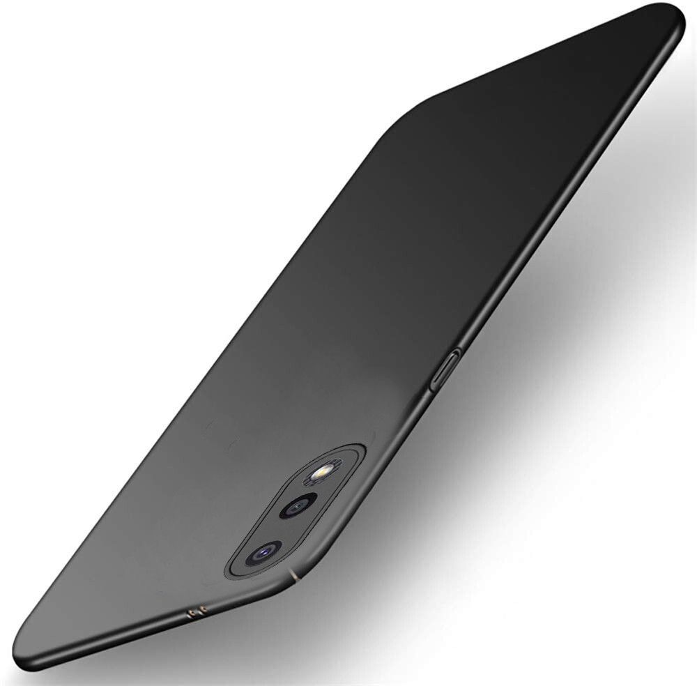 Micvir Back Cover for Samsung Galaxy M02 (Black, Dual Protection, Polycarbonate, Pack of: 1)