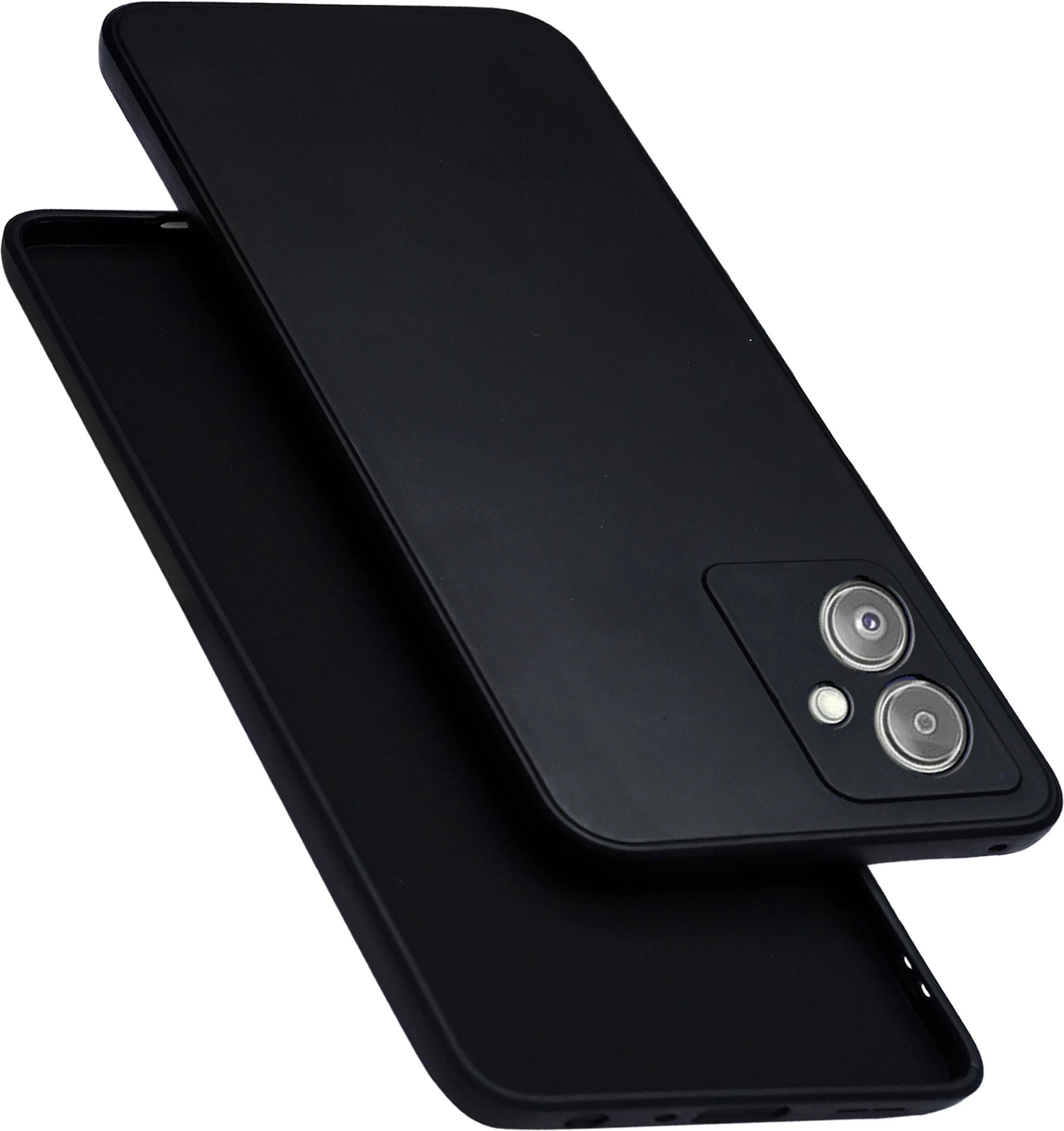 Micvir Back Cover for Samsung Galaxy F14 5G (Black, Dual Protection, Silicon, Pack of: 1) — image 1 of 5