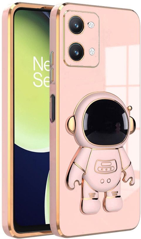 Micvir Back Cover for OnePlus Nord 3 (Pink, Silicon, Pack of: 1)