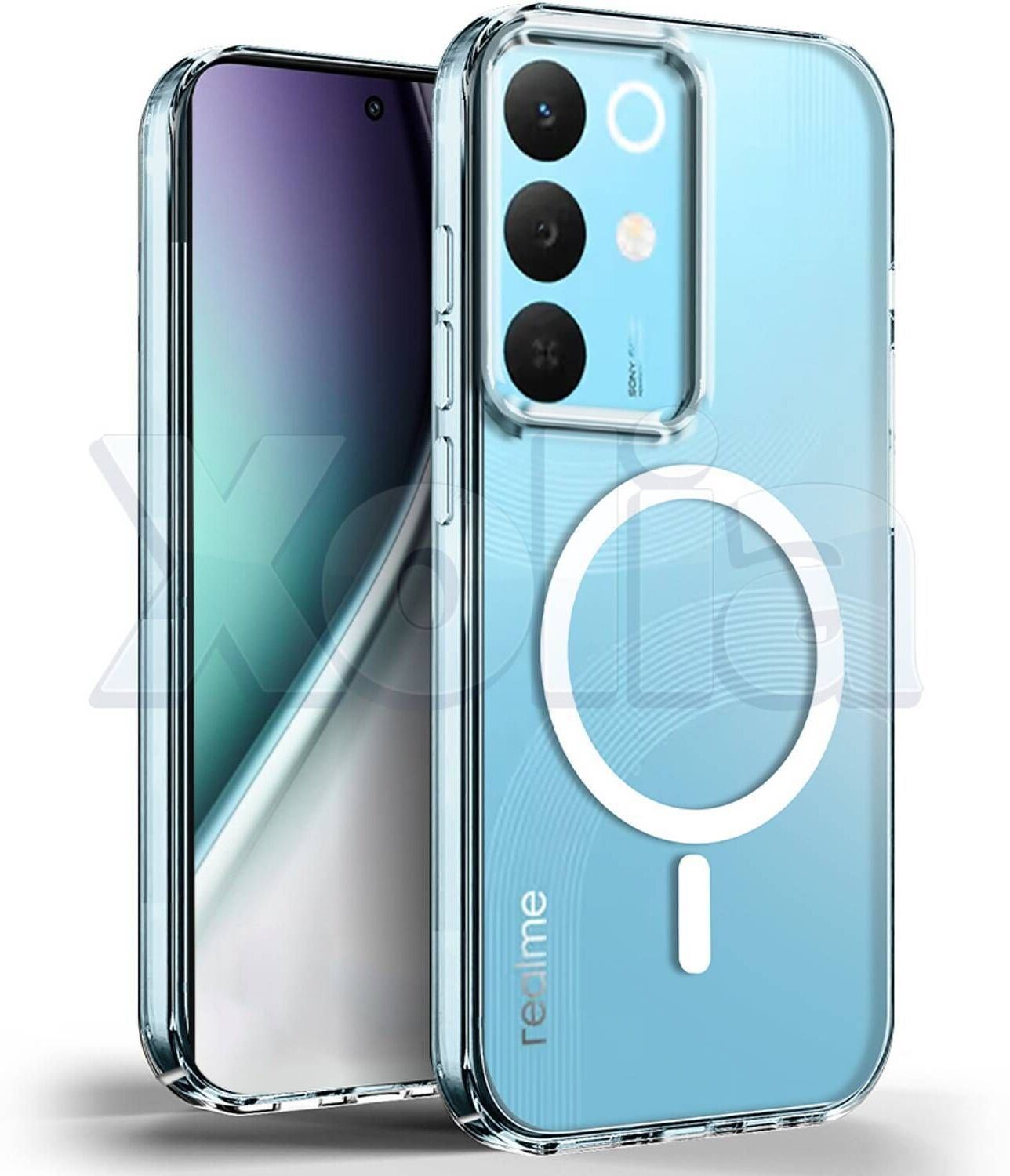 Xolia Anti Yellow Back Cover for Realme Narzo 90x 5G (Transparent, Anti-Yellow, Polycarbonate, Pack of: 1)