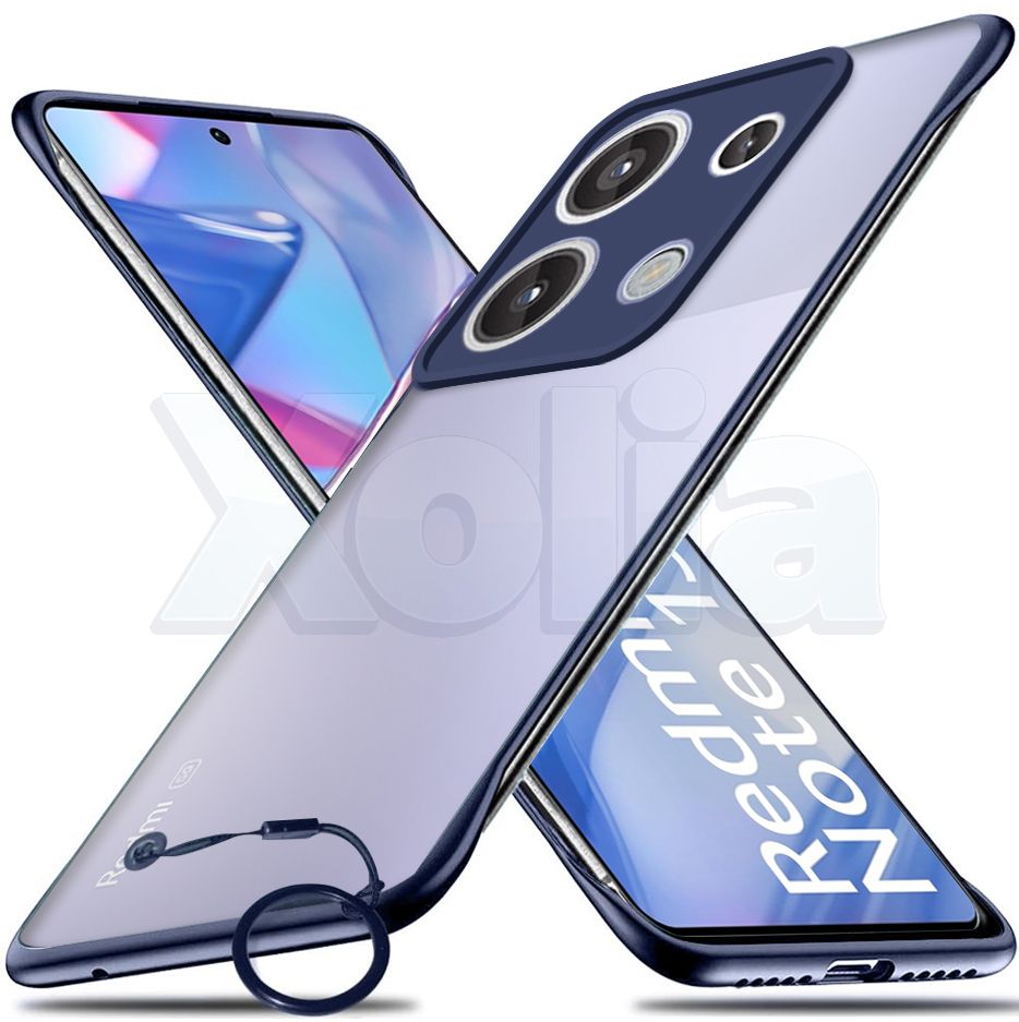 Xolia Back Cover for Redmi Note 13 5G (Blue, Plastic, Pack of: 1)