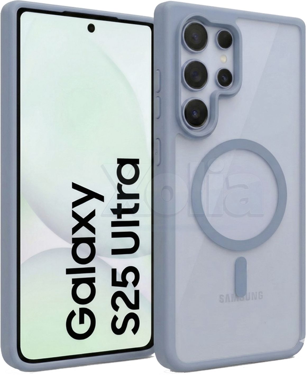 Xolia Back Cover for Samsung Galaxy S25 Ultra 5G (Grey, Shock Proof, Polycarbonate, Silicon, Pack of: 1)