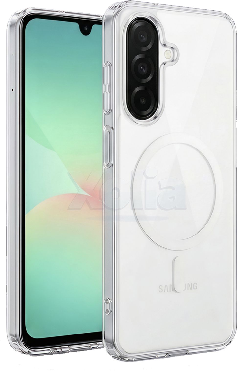 Xolia Anti Yellow Back Cover for Samsung Galaxy A26 5G (Transparent, Anti-Yellow, Polycarbonate, Pack of: 1)