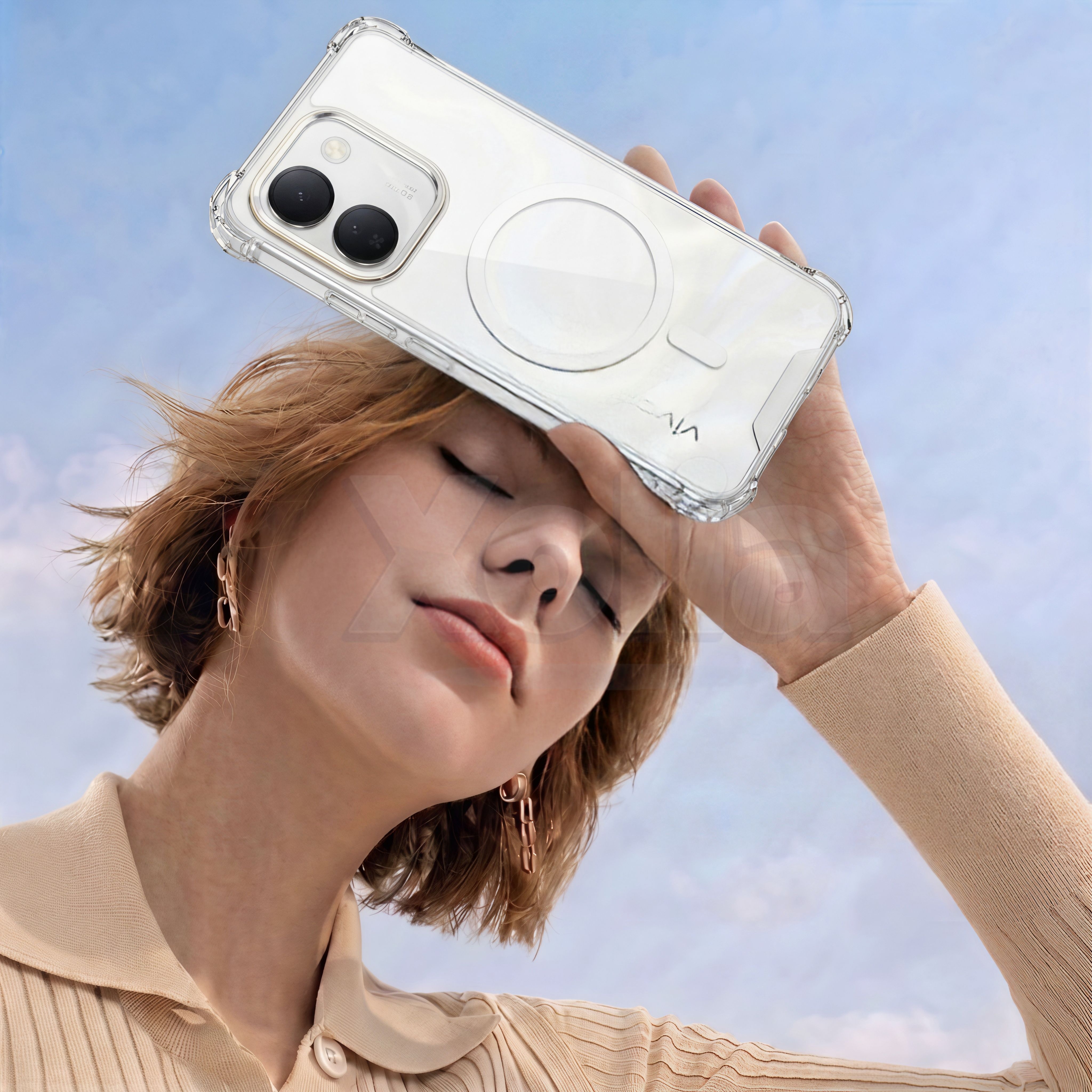Xolia Back Cover for vivo S2 FE 5G (Transparent, Shock Proof, Polycarbonate, Silicon, Pack of: 1) — image 4 of 4